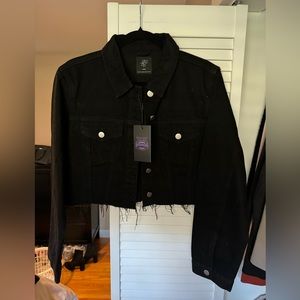 Inaka Power black Jean jacket size large